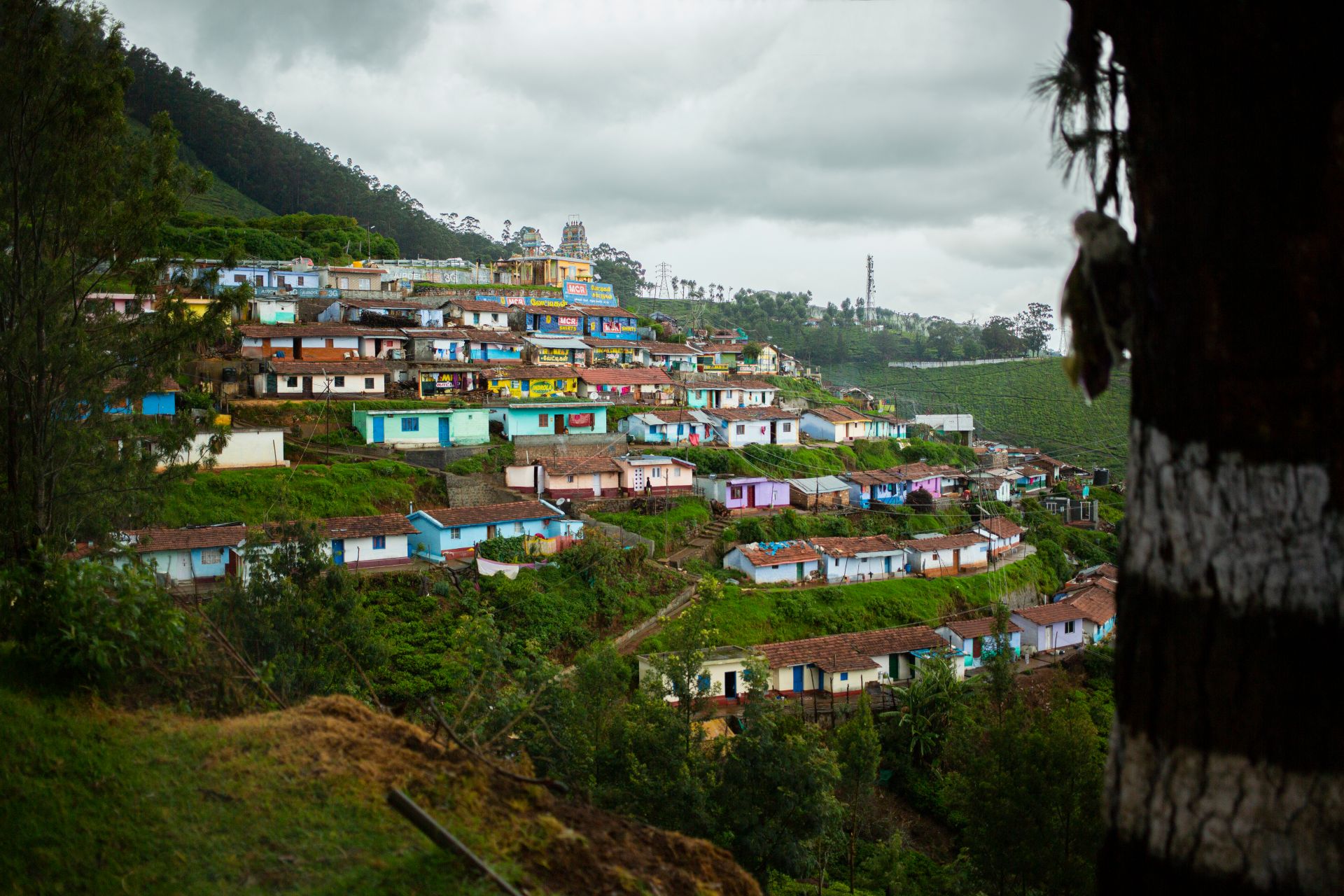 African village