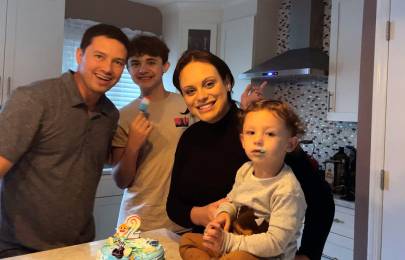 Chrstine Granado and her family