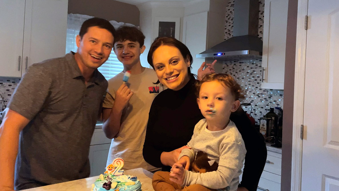 Chrstine Granado and her family