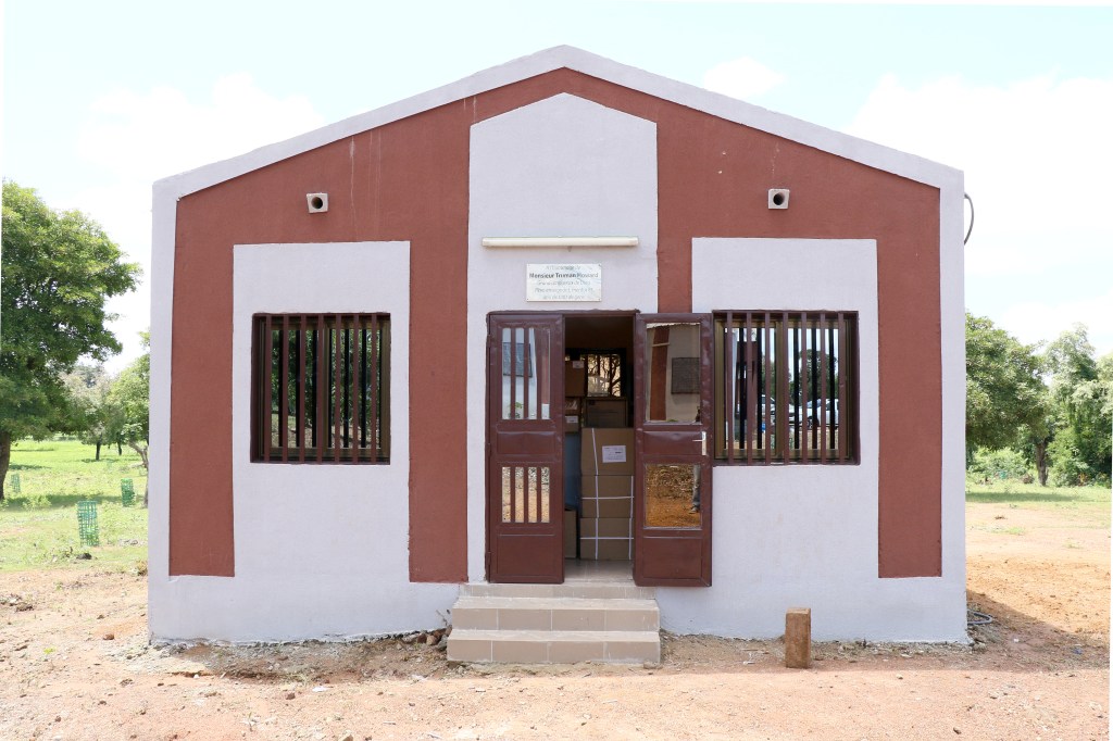 New pharmacy in Konkourona, Burkina Faso 