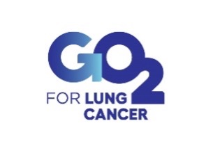 Go2 for lung cancer logo