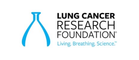 Lung cancer research foundation logo