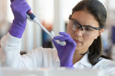 scientist working in a lab
