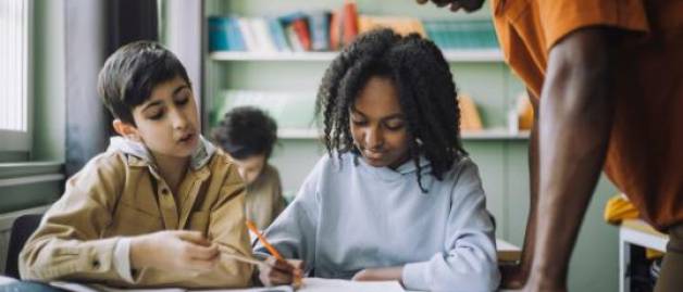 Children in the classroom