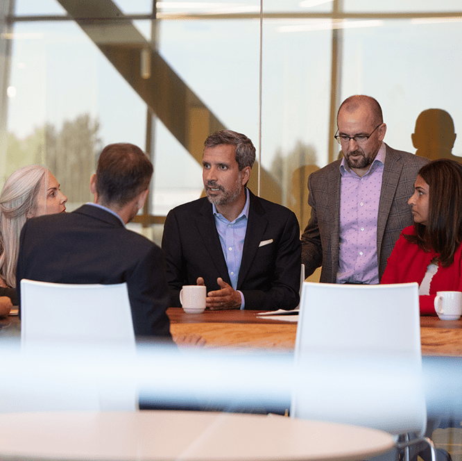 business people meeting in conference room