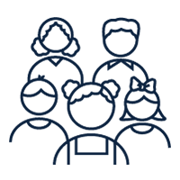 icon showing children