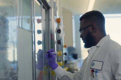 scientist in a lab
