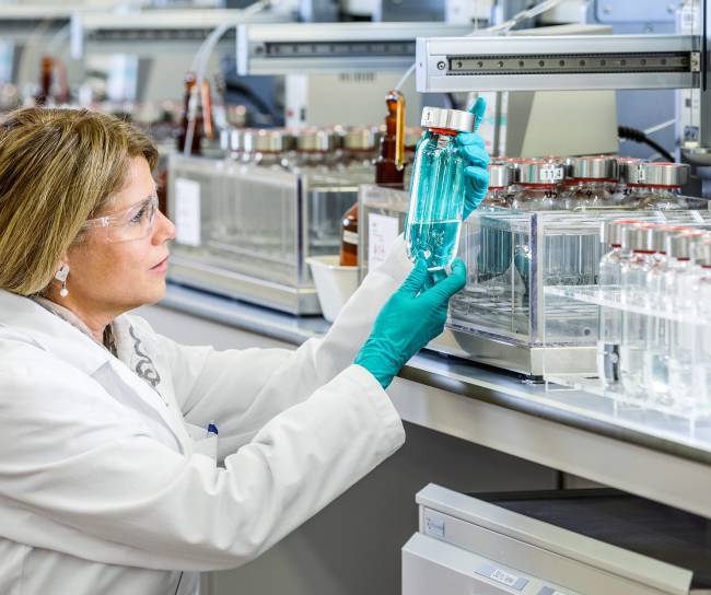 scientist working in a lab