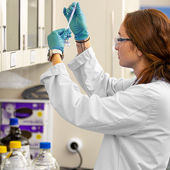 scientist working in a lab