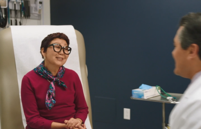 woman talking with her doctor