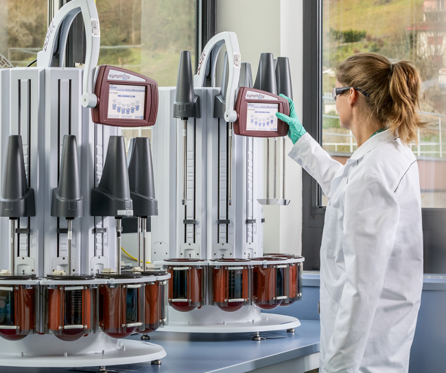 scientist working in a lab