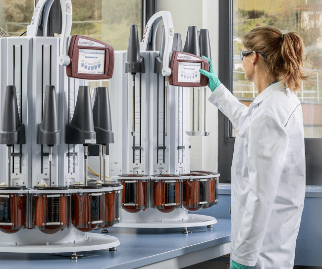 scientist working in a lab