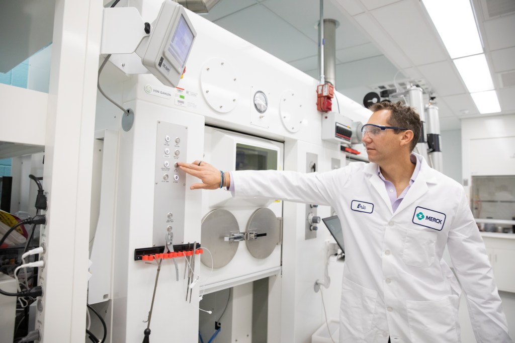 scientist working in a lab