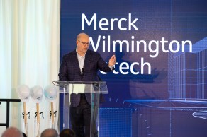 rob davis giving a speech