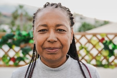 portrait of women with braids