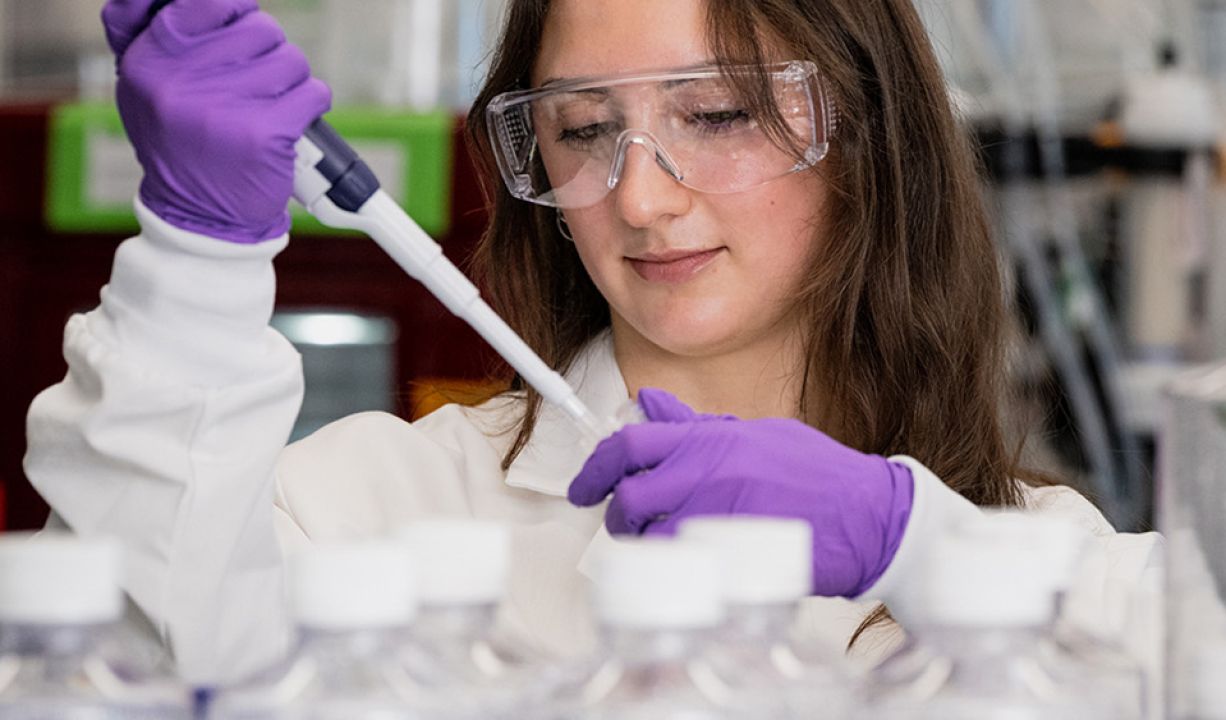 Scientist in lab