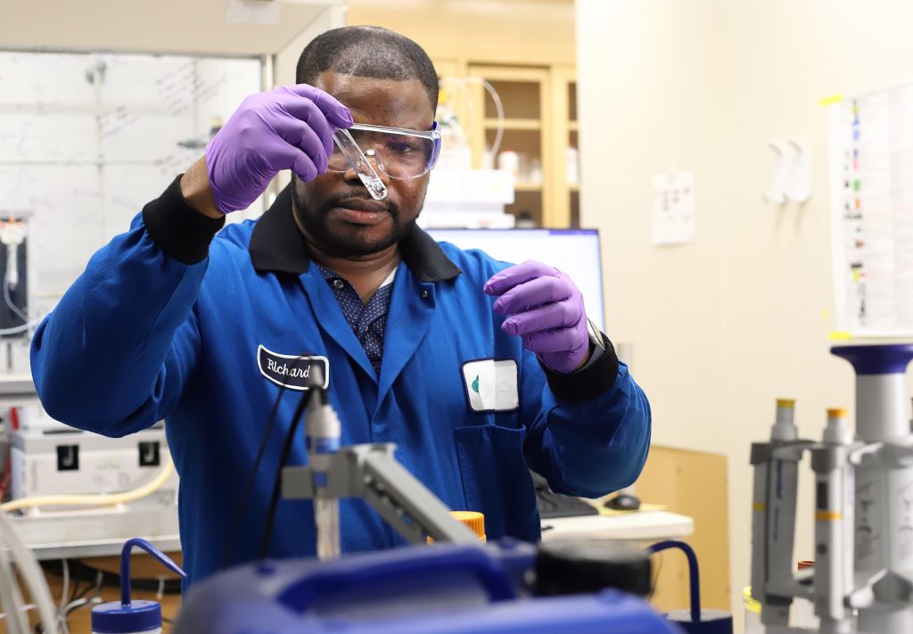 scientist working in a lab