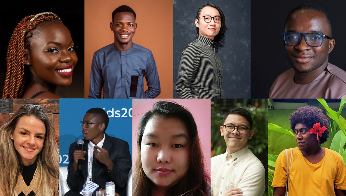 HIV young leaders collage